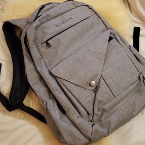 Amazon Buttercup4U large capacity backpack/diaper bag- grey- Unisex